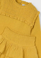 Conj. falda algodon plumeti	mayoral 4933