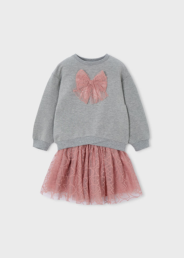 Conj. falda tul fantasia 4936