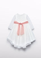 Vestido cuerpo tul bordado Mayoral	5501