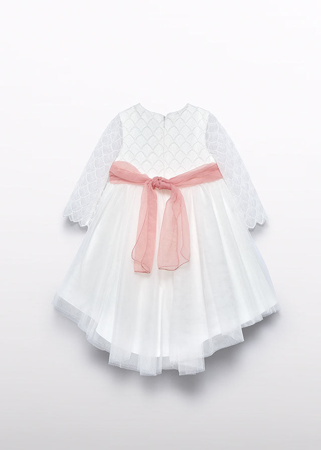 Vestido cuerpo tul bordado Mayoral	5501