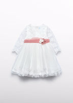 Vestido tul fajin contraste Mayoral 5502
