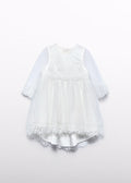 Vestido tul bordado Mayoral 5503