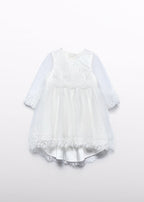 Vestido tul bordado Mayoral 5503