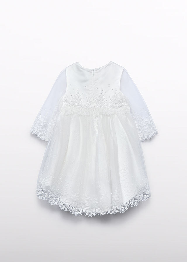 Vestido tul bordado Mayoral 5503