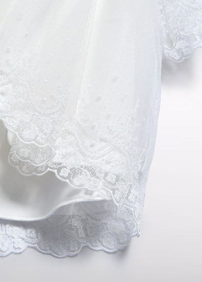 Vestido tul bordado 5503