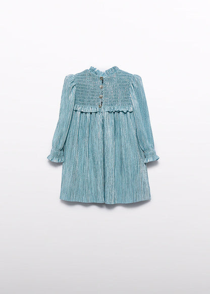 Vestido punto plisado 5510