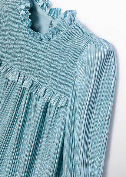 Vestido punto plisado 5510