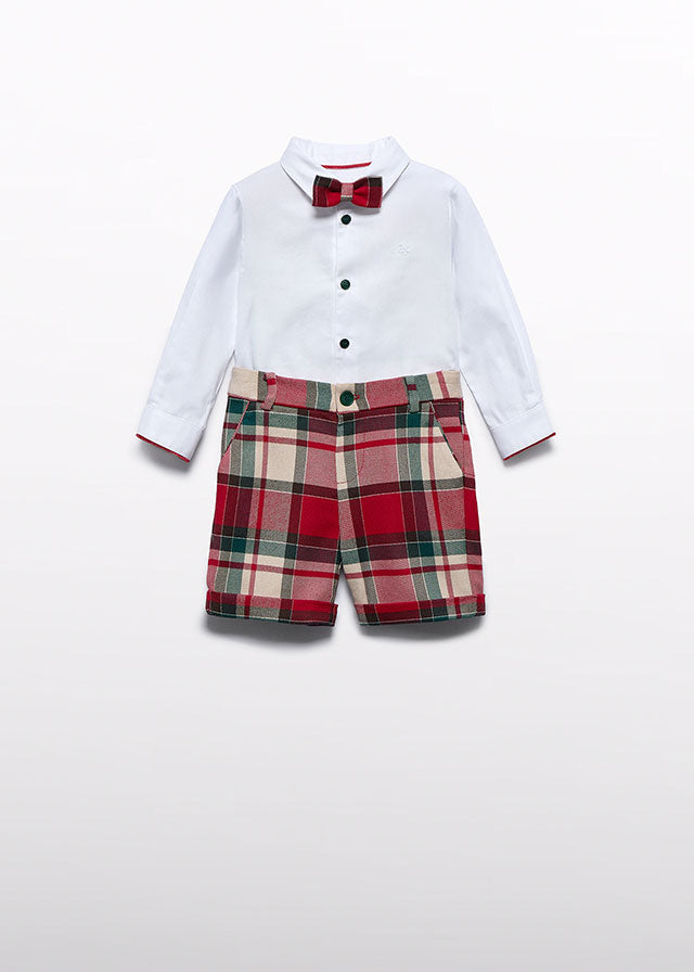 Conj. bermuda cuadro escoces	5706