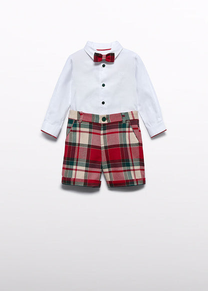 Conj. bermuda cuadro escoces	5706