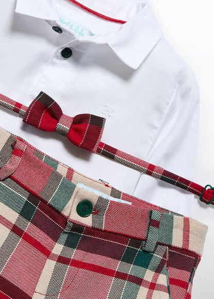 Conj. bermuda cuadro escoces	5706