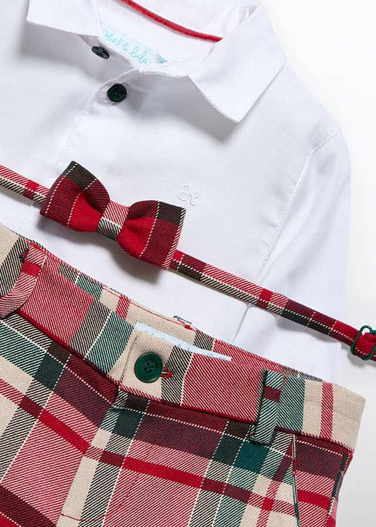 Conj. bermuda cuadro escoces	5706