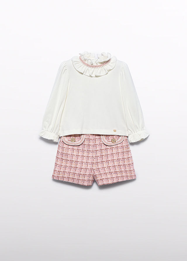 Conj. bermuda tweed	5710