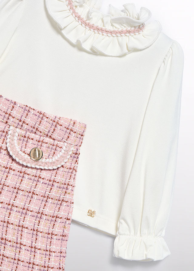 Conj. bermuda tweed	5710