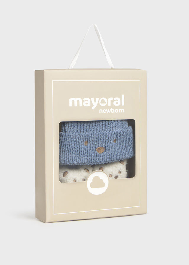 Set de gorro y calcetines 9933