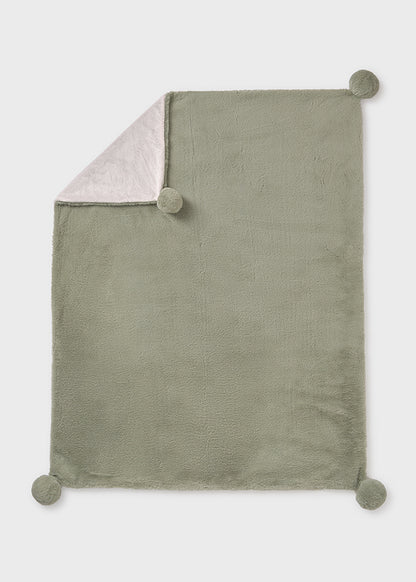 Manta pelo pom pom 9955