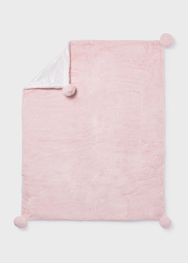 Manta pelo pom pom 9955