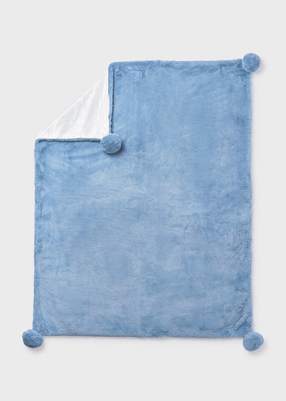 Manta pelo pom pom 9955