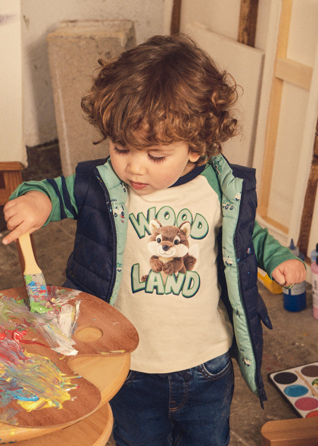 Camiseta m/l peluche 2014 Mayoral