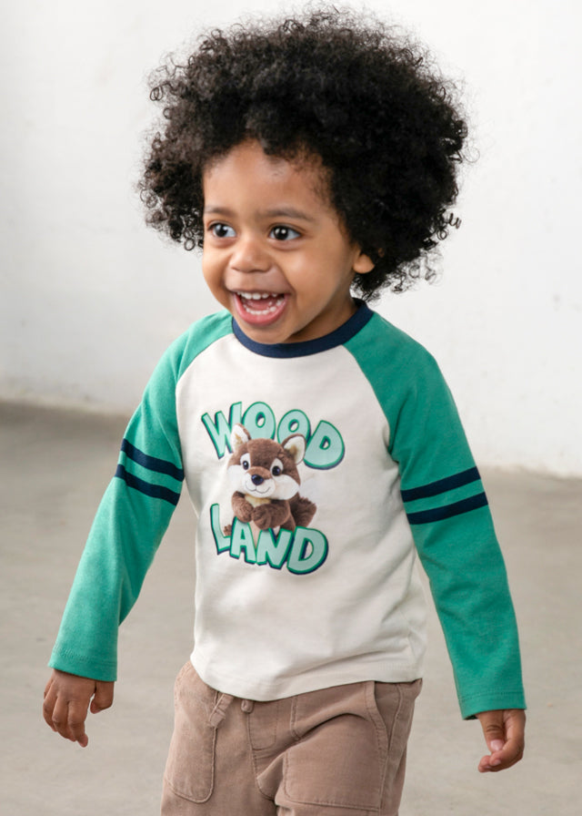 Camiseta m/l peluche 2014 Mayoral