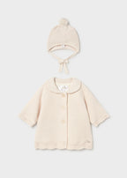 Abrigo tricot con gorro 2403 Mayoral