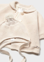 Abrigo tricot con gorro 2403 Mayoral