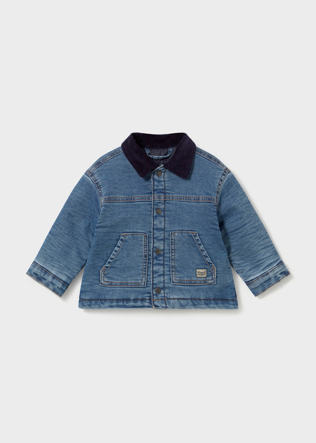 Cazadora soft denim acolchada 2420