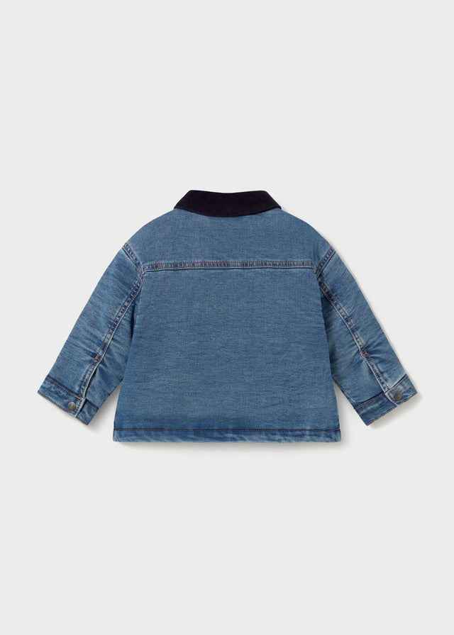 Cazadora soft denim acolchada 2420