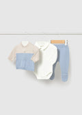 Conj. polaina 3 piezas tricot 2502-2 Mayoral