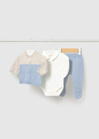 Conj. polaina 3 piezas tricot 2502-2 Mayoral