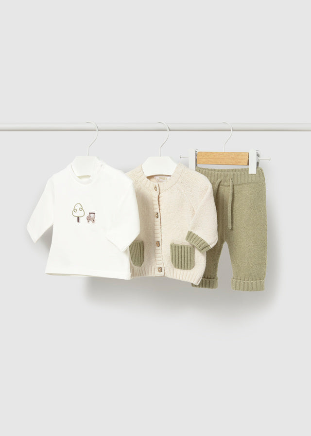 Conj. pantalon 3 piezas tricot 2522 Mayoral