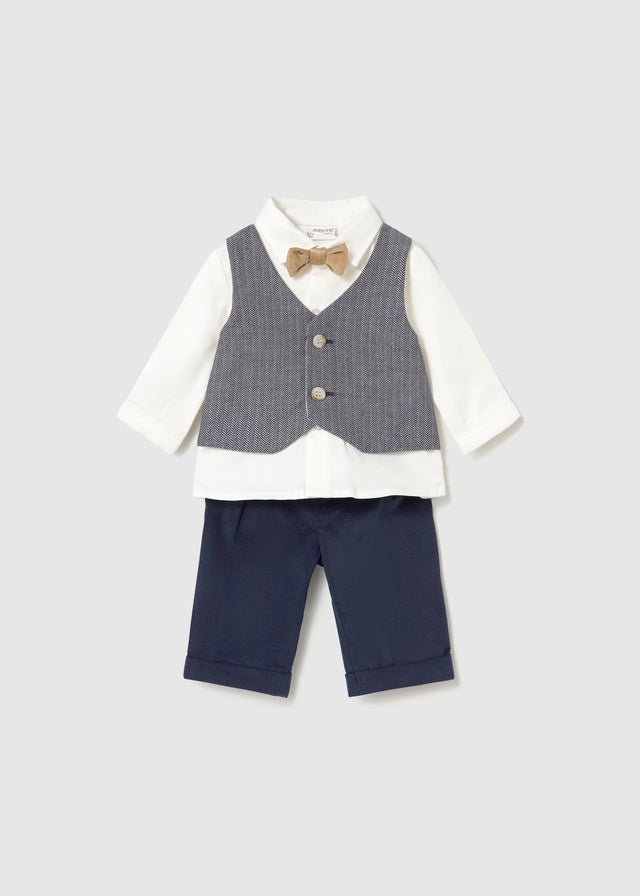 Conj. pantalon camisa chaleco 2524 Mayoral