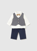 Conj. pantalon camisa chaleco 2524 Mayoral