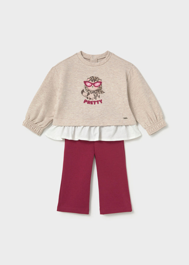 Conj. leggings flare 2705 Mayoral