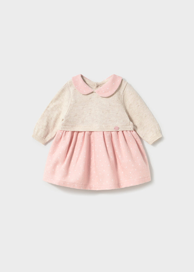 Vestido tricot combinado 2801 Mayoral