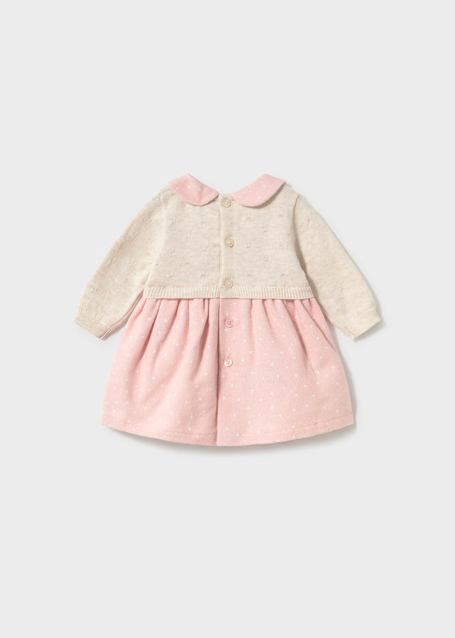 Vestido tricot combinado 2801 Mayoral