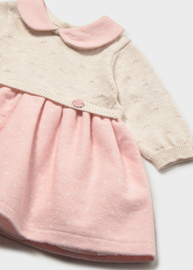 Vestido tricot combinado 2801 Mayoral