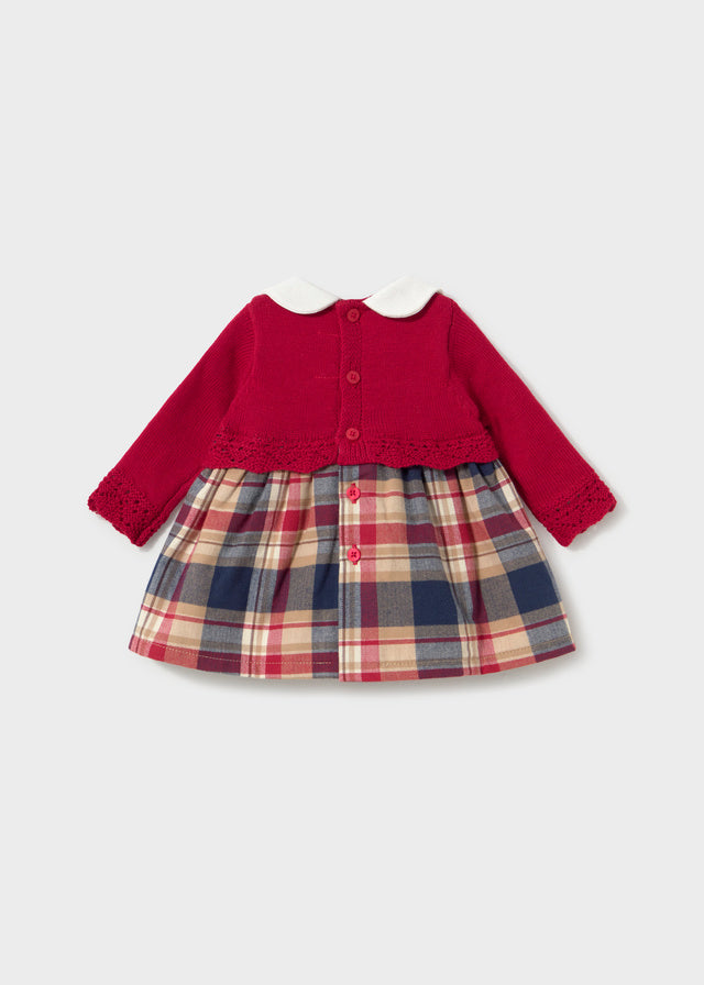 Vestido tricot combinado 2801 Mayoral