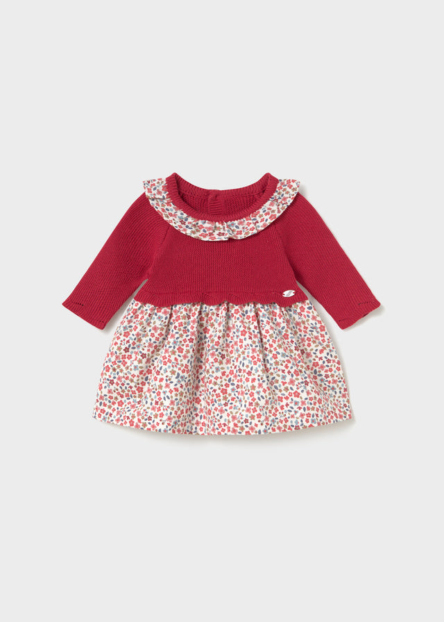 Vestido tricot combinado Mayoral 2805