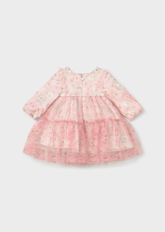 Vestido tul estampado 2808 Mayoral