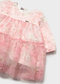 Vestido tul estampado 2808 Mayoral