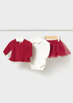 Conj. falda tricot y tull 2811 Mayoral