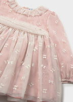 Vestido terciopelo plisado 2903 Mayoral
