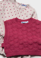 Vestido con chaleco tricot 2943 Mayoral