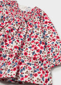 Vestido terciopelo estampado 2946 Mayoral