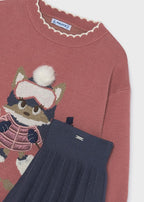 Conj. falda tricot jacquard 4933 Mayoral