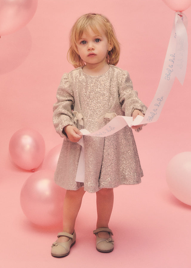 Vestido lazos Abel & Lula 5510-2