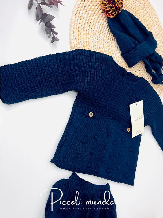 Puesta Invierno Niña con Gorrito