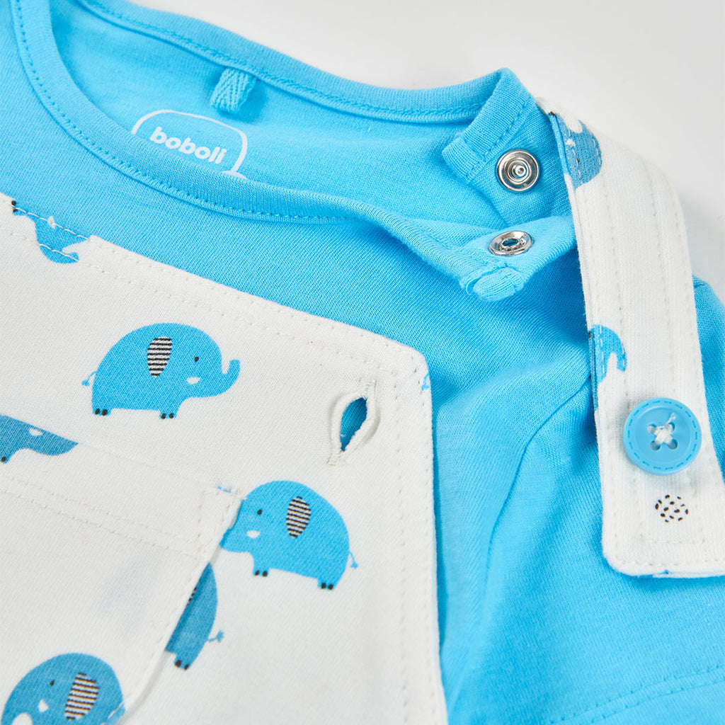 Conjunto punto de bebé niño 213028 Boboli