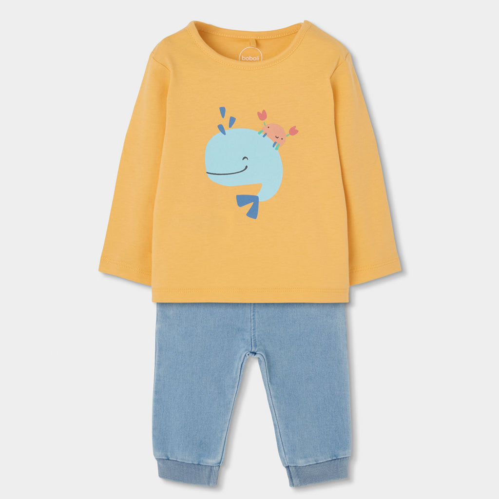Conjunto punto de bebé niño 243009 Boboli