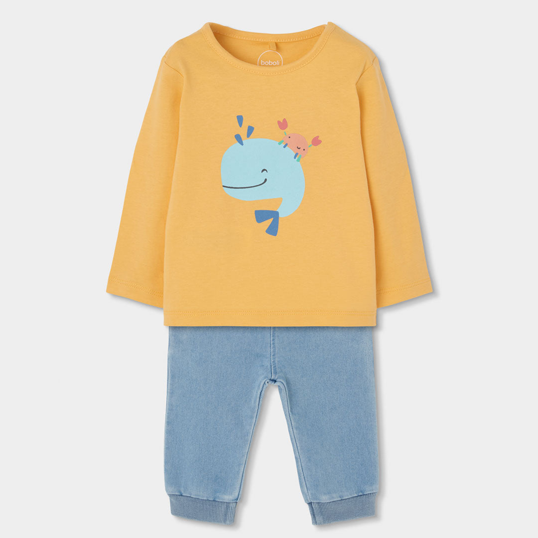 Conjunto punto de bebé niño 243009 Boboli